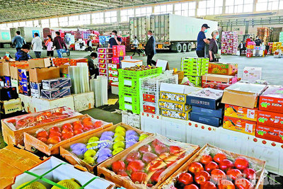 新疆九鼎農產品批發交易市場 日銷5500噸果蔬 豐富百姓餐桌 農產品